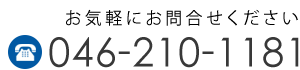 電話番号046-210-1181